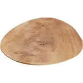 Muubs Drop tallerken 19x25 cm Natur