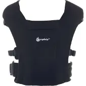 Ergobaby Bæresele - Embrace - Soft & Snug Knit - Pure Black - - OneSize - Bæreseler