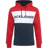 Jack & Jones Sweatshirt natblå / rød / hvid