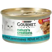 Gourmet Nature's Creations med tunfisk vådfoder til katte (85 g)
