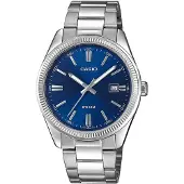 Casio Herreur MTP-1302PD-2AVEF Collection Blå/Stål Ø38.5 mm