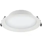 Ledvance DL ALU DN 200 25 W 3000 K IP44 WT, 1 pære(r ), 3000 K, 2250 lm, IP44, Hvid