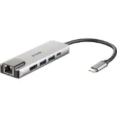 D-Link Dub-m520 Usb-c Hub 5 Porte