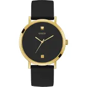 GUESS Herreur W1264G1 Sort/Gummi Ø44 mm
