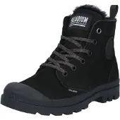 Palladium Snørestøvletter 'Pampa Hi Zip' sort