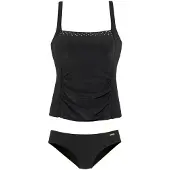 LASCANA Tankini sort / hvid