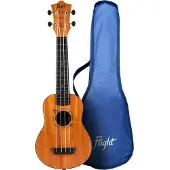 Flight TUS-53 Travel Soprano Ukulele Mahogany