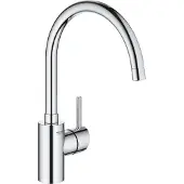 GROHE Concetto etgr køk C-tud - etgr.køkkenbatteri, højt udløb, ethulsmontage, zero 32661003