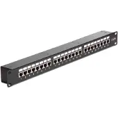 DeLOCK 19" Coupler Patch Panel 24-Port Cat.6