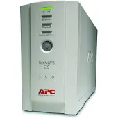 APC Back-UPS CS 350 - UPS - AC 230 V - 210 Watt - 350 VA - RS-232, USB - output-stikforbindelser: 4 - beige