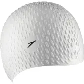 Speedo 70-9290003, Hvid, Hovedhætte, Hanstik, Voksen, Svømning, Silikone