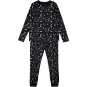 Name it Nattøj - Noos - NkmNightset - Dark Sapphire - - 86/92 - Nattøj 2-delt
