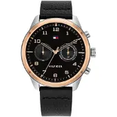 Tommy Hilfiger -Multi-Ur til Mænd med Quartz Urværk i Læder - 1791786