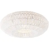 QAZQA Retro loftslampe hvid - Lina