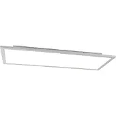 QAZQA Moderne loftslampe stål inkl. LED 80 cm - Liv