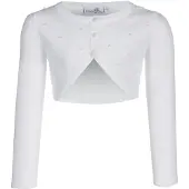 Happy girls Cardigan hvid / perlehvid