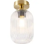 QAZQA Art Deco loftslampe messing - Banci