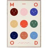 Paper Collective 9 Moods plakat 70x100 cm