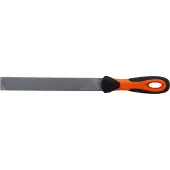 Bahco ERGO 1-210-10-1-2, Fil, Halv-rund fil, Bastard snit, Plast, Sort, Orange, Ergonomisk, Sikret greb