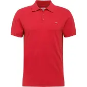 Levi's Levi'stil mænd. 35883-0006 Housemark polo shirt rød (S), Casual, Bomuld, Korte ærmer