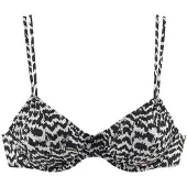LASCANA Bikinioverdel sort