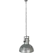 QAZQA Industriel pendellampe grå 40 cm - Samia Sabo
