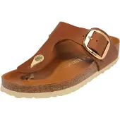 Birkenstock Klipklappere 'Gizeh' brun / guld
