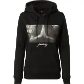 Mister tee Sweatshirt 'Pray' lysegrå / sort / hvid