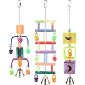 Flamingo Acrylic Levels Fugleleg Assorteret
