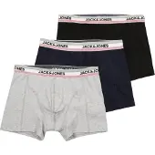 Jack & Jones Boksershorts mørkeblå / lysegrå / blandingsfarvet / sort