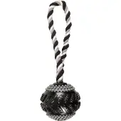 Flamingo Gladiator Curling Ball med reb til hunde