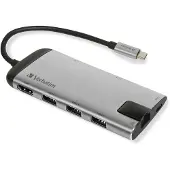 Verbatim - Dockingstation - USB-C - HDMI - 1GbE