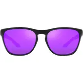 Oakley - Solbriller - Manorburn Matte Black Prizm Violet til Unisex - Sort