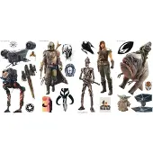 RoomMates Star Wars Mandalorian Wallstickers