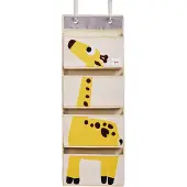 3 Sprouts Yellow Giraffe Sengekant Opbevaring