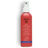 Apivita Bee Sun Safe Hydra Fresh Face & Body Spf30 200ml Solcreme
