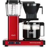 Moccamaster KBG 741 AO, Filter kaffemaskine, 1,25 L, Malet kaffe, Rød