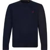 Ralph Lauren Polo Ralph Laurentil mænd. 710766772003 RL-fleece-sweatshirt i marineblå (XXL), Casual, Bomuld