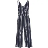 LASCANA Jumpsuit marin / hvid