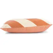 HK Living Pude Stribet 40x60 cm Peach-cream