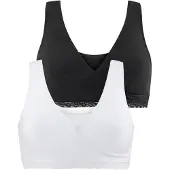 Petite fleur BH sort / hvid