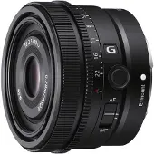 Sony SEL40F25G - Objektiv - 40 mm - f/2.5 G - E-mount - for Cinema Line a VLOGCAM a1 a1 II a6700 a7 IV a7 V a7C a7C II a7CR a7R V a9 III