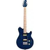 Sterling By Music Man Sterling Axis AX3 Flame Maple Neptune Blue