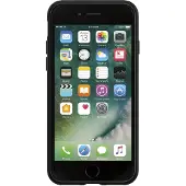 Spigen Liquid Air-etui til iPhone 7 / 8 / SE 2020 / SE 2022 - Sort