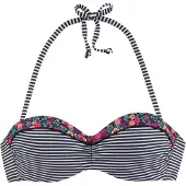 s.Oliver Bikinioverdel blandingsfarvet / sort / hvid