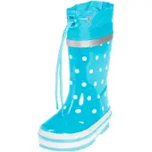 Playshoes Gummistøvler turkis / hvid