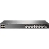 HP HPE Aruba 2930F 24G 4SFP+ - Switch - L3 - Administreret - 24 x 10/100/1000 + 4 x 1 Gigabit / 10 Gigabit SFP+ (uplink) - monterbar på stativ