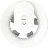 Pax Calima ventilator, fuldt automatiseret med app styring, hvid