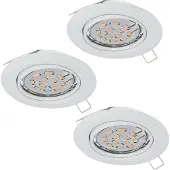 Eglo PENETO INDBYGN.SÆT KIP LED 3X5W HVID