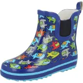 Beck Gummistøvler 'Elephants' navy / turkis / blandingsfarvet / sort